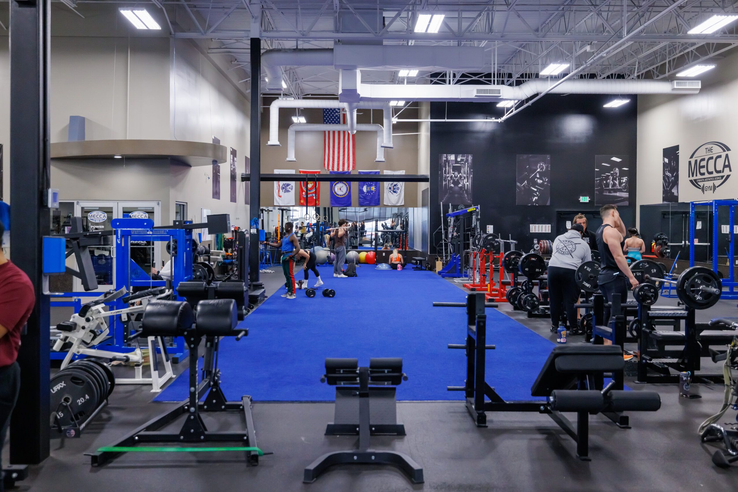 Inside The Mecca Gym