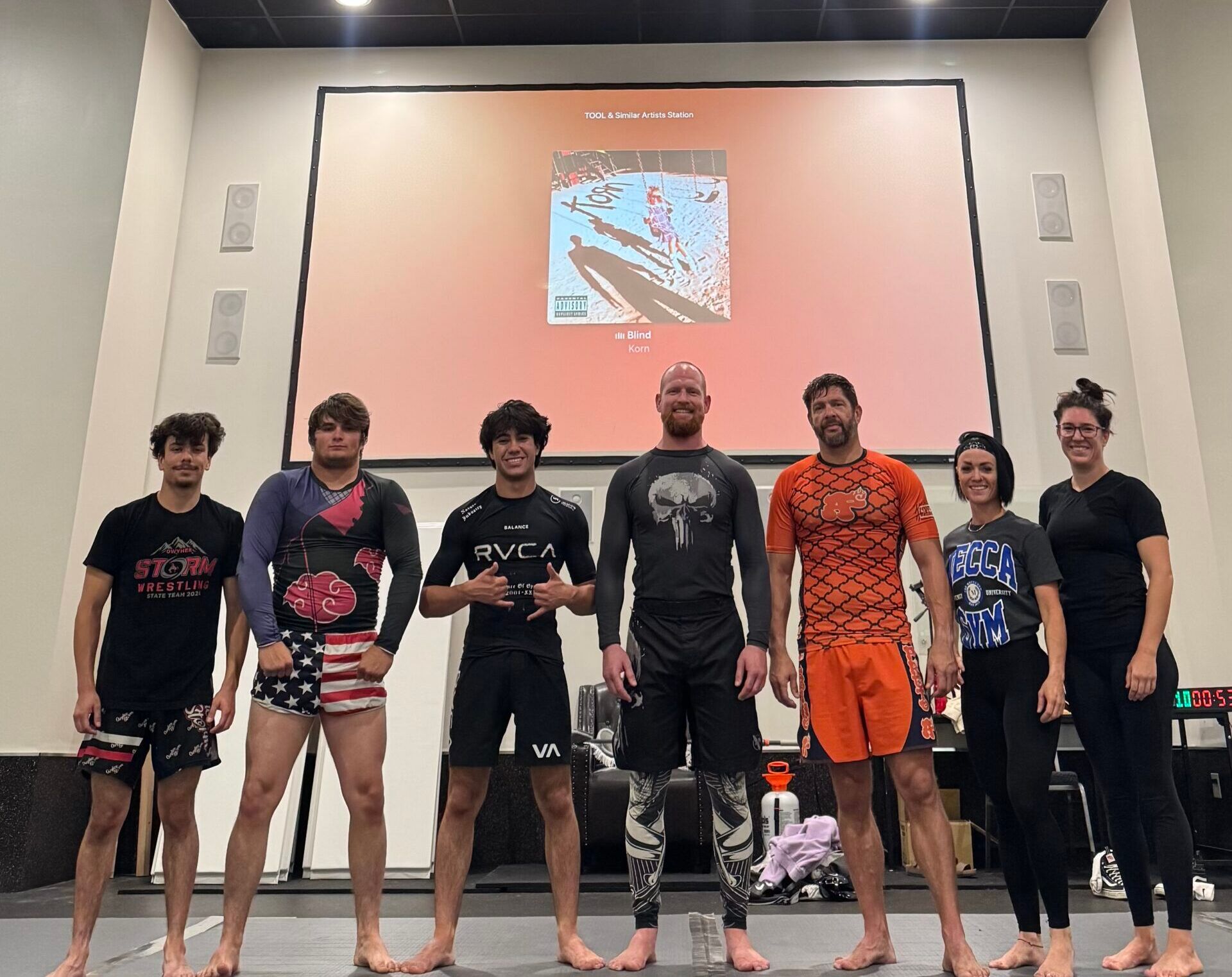 Atlas team photo after a seminar
